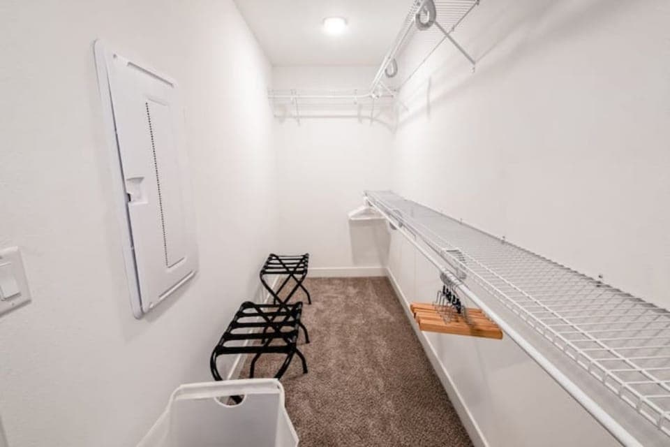 Impressive Master Bedroom Walk-In Closet