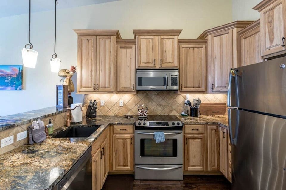 Fully equipped kitchen