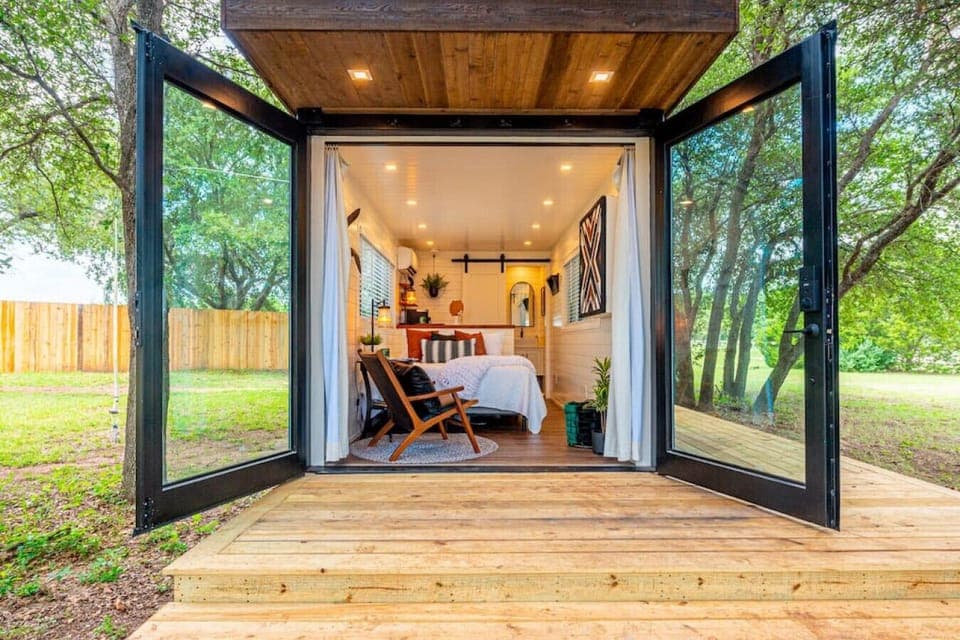 cozy unique container home