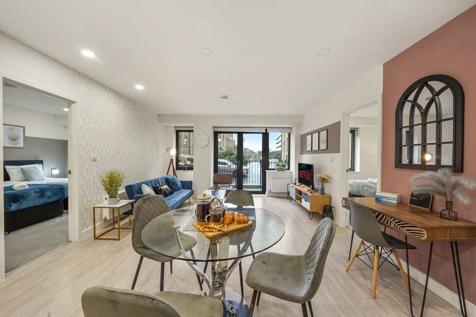 Spacious living area