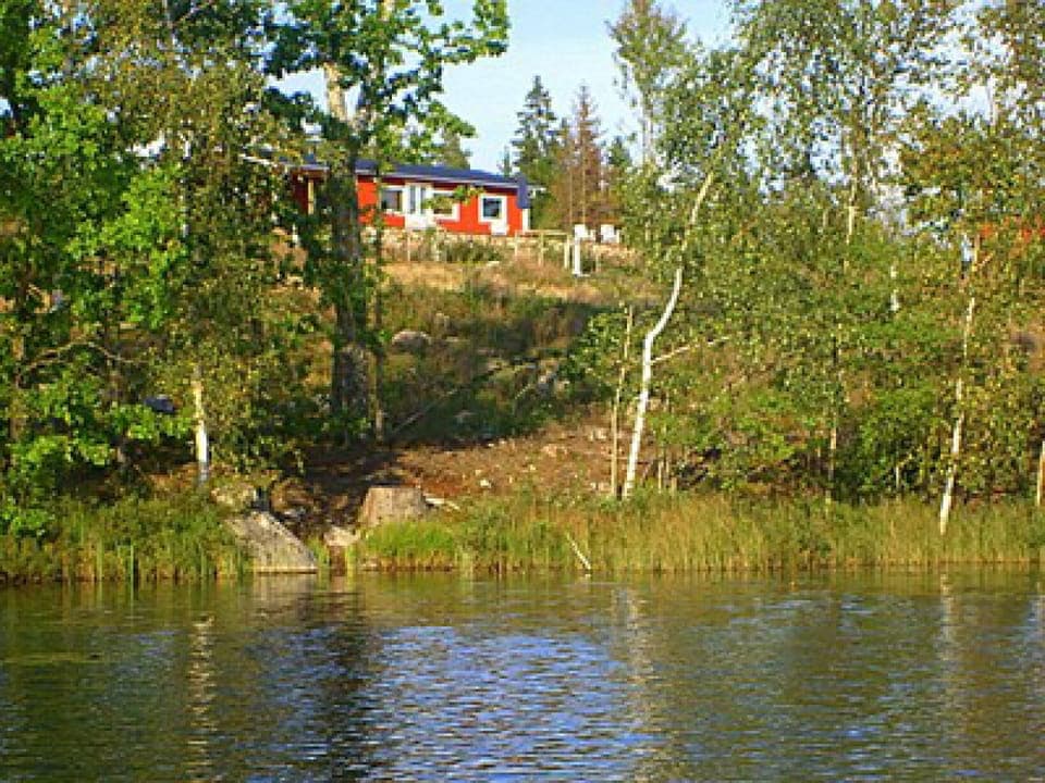 location of the holiday home at the lake
