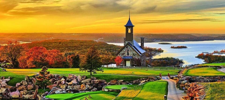 Top of the Rock has beautiful lake views and vistas. 