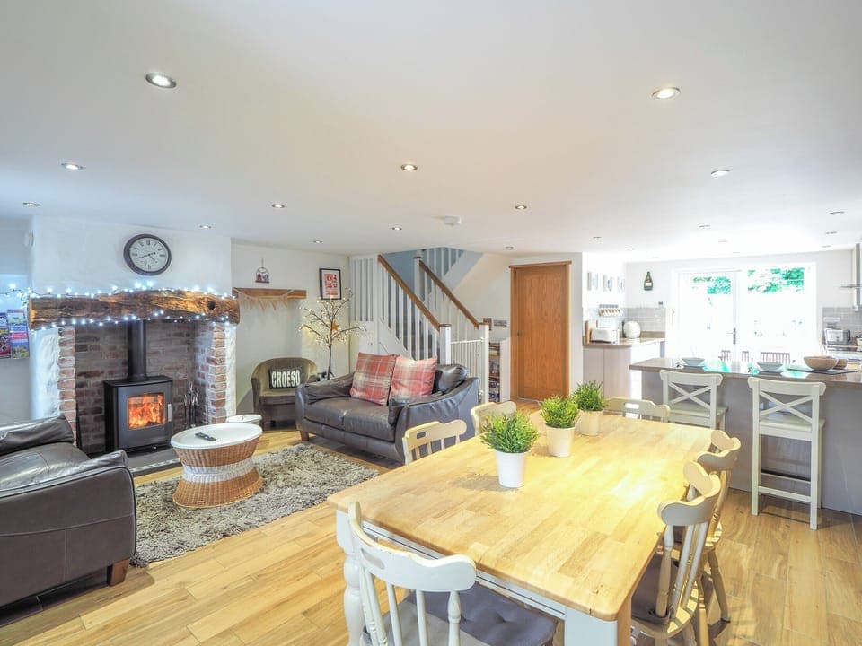 Open plan living space | Ty Canol, Rhoshill, near Cardigan