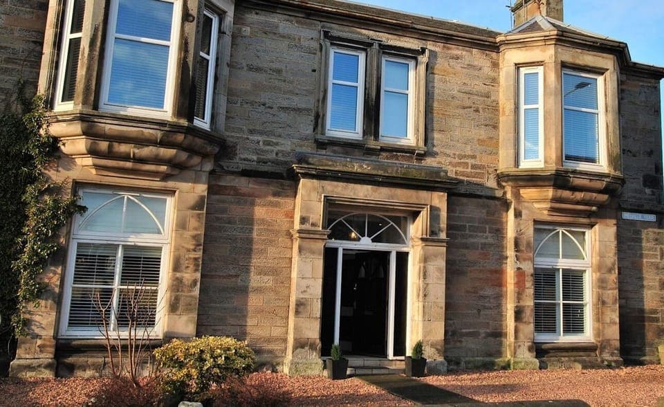 2 Melville Terrace occupies the ground level of this handsome home