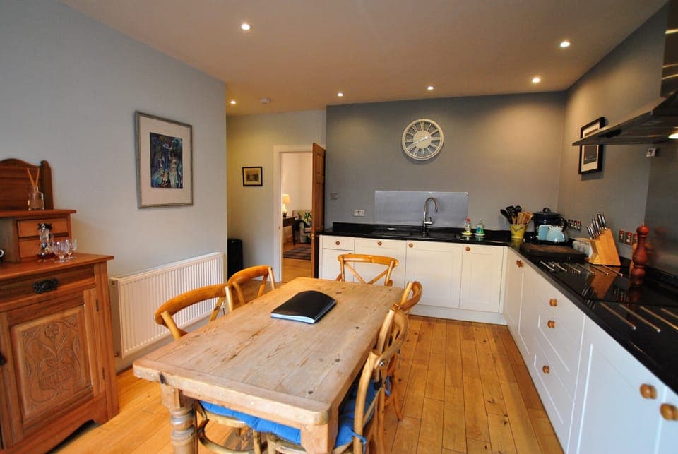 The dining kitchen is a great space to cook, eat and socialise