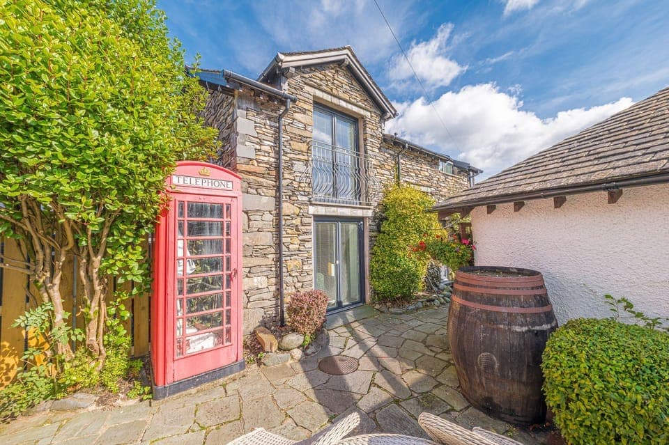 Forge Bridge House external with traditional red phone box