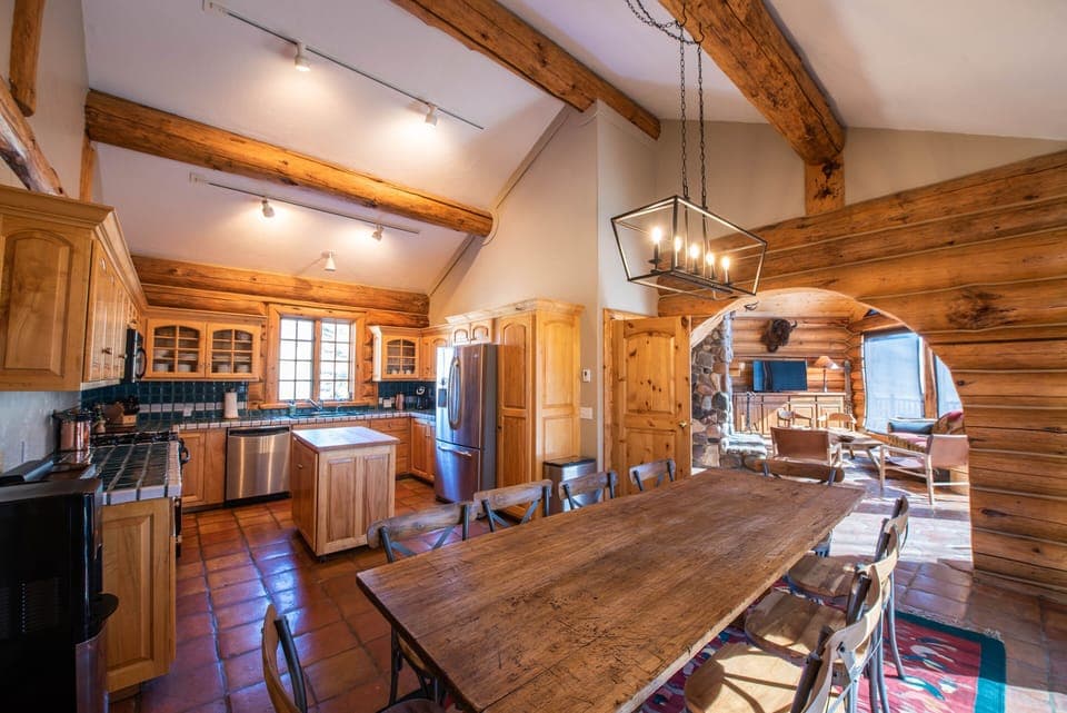 Kitchen and dining
