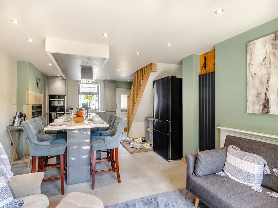 Open plan living space | Squirrel Cottage, Glossop