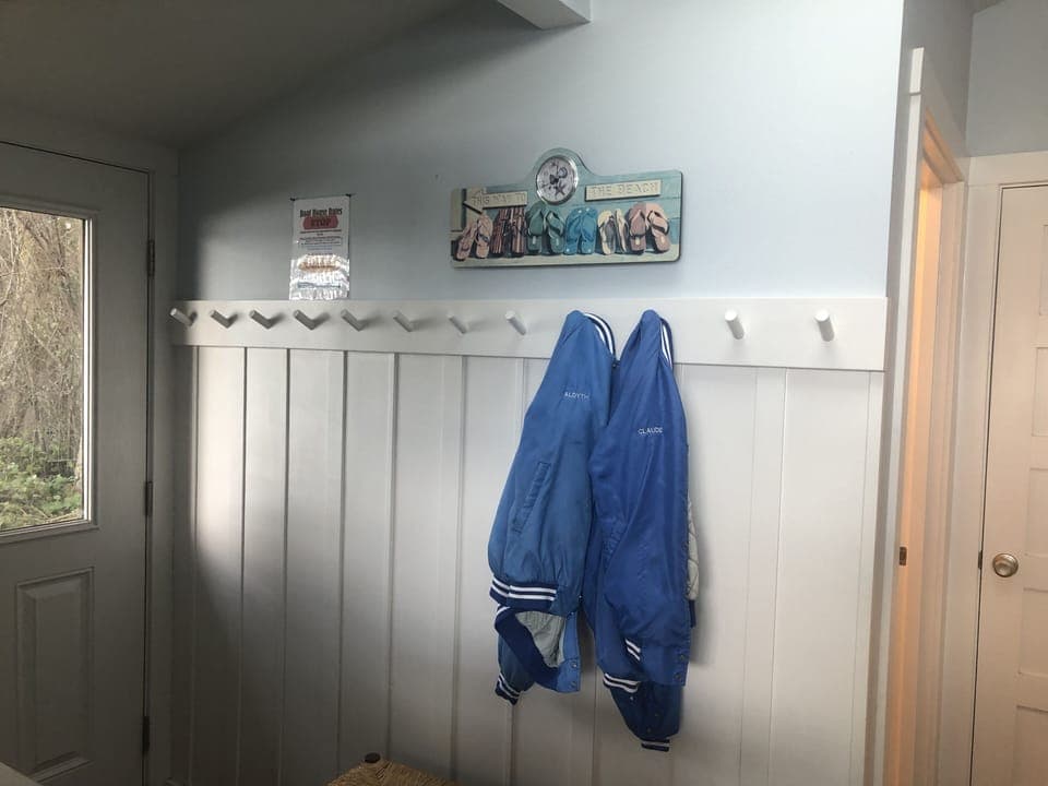 back door area leading to beach