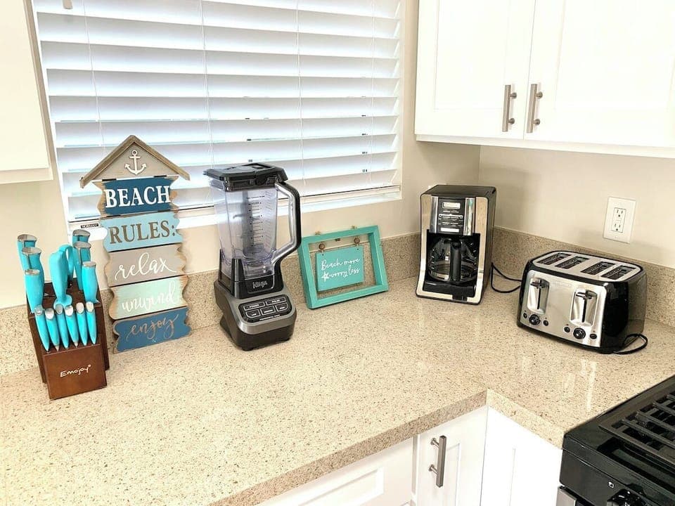 Kitchen is well stocked!