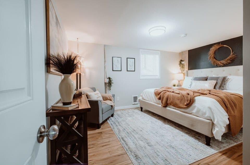 Downstairs KING bedroom 1