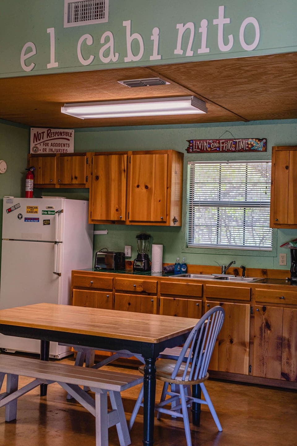 Kitchen and dining view