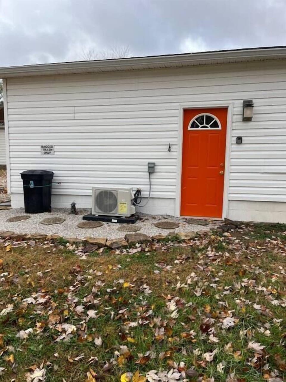 Side entrance