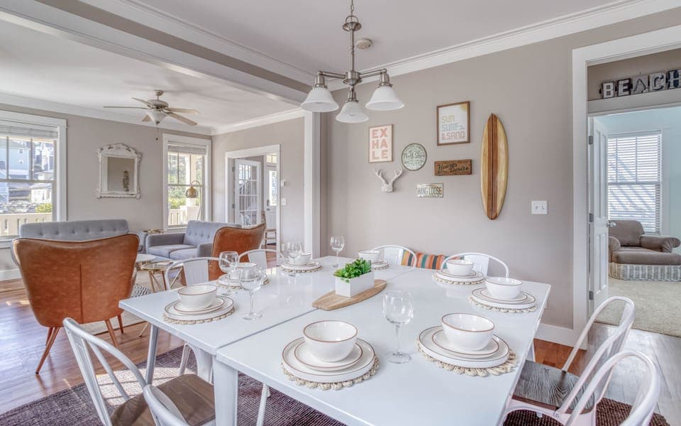 Dining Area with cutlery