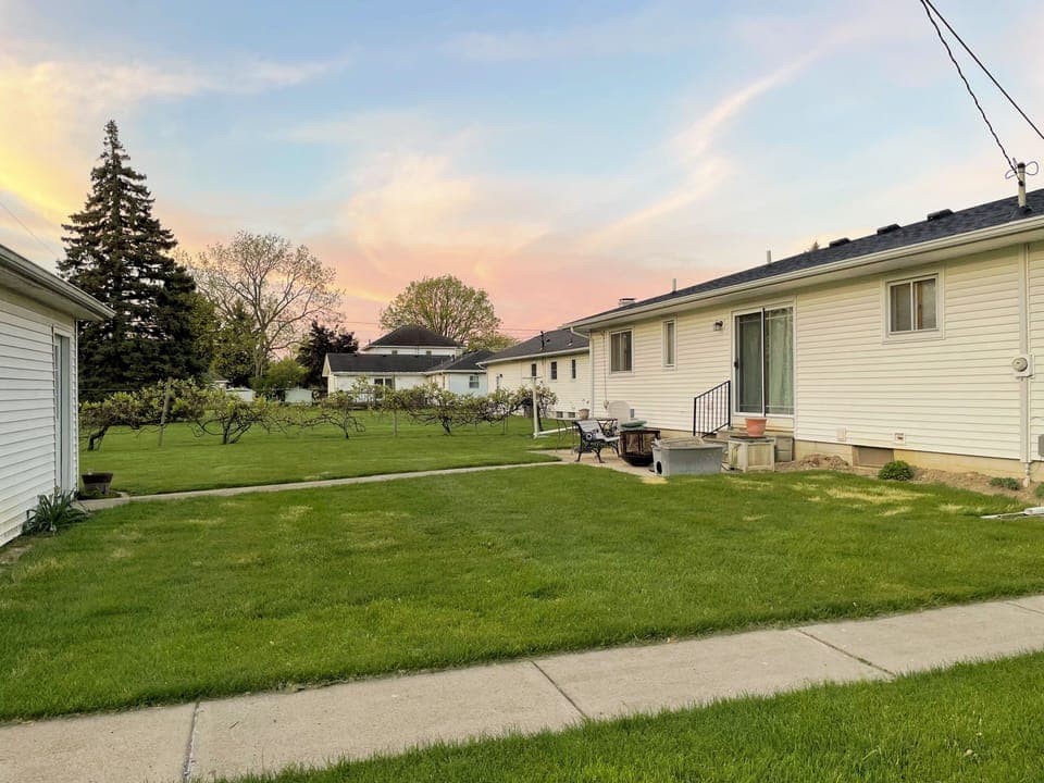 Back yard