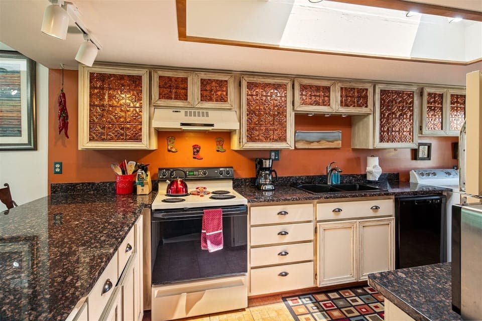 Remodeled kitchen with a southwestern flare