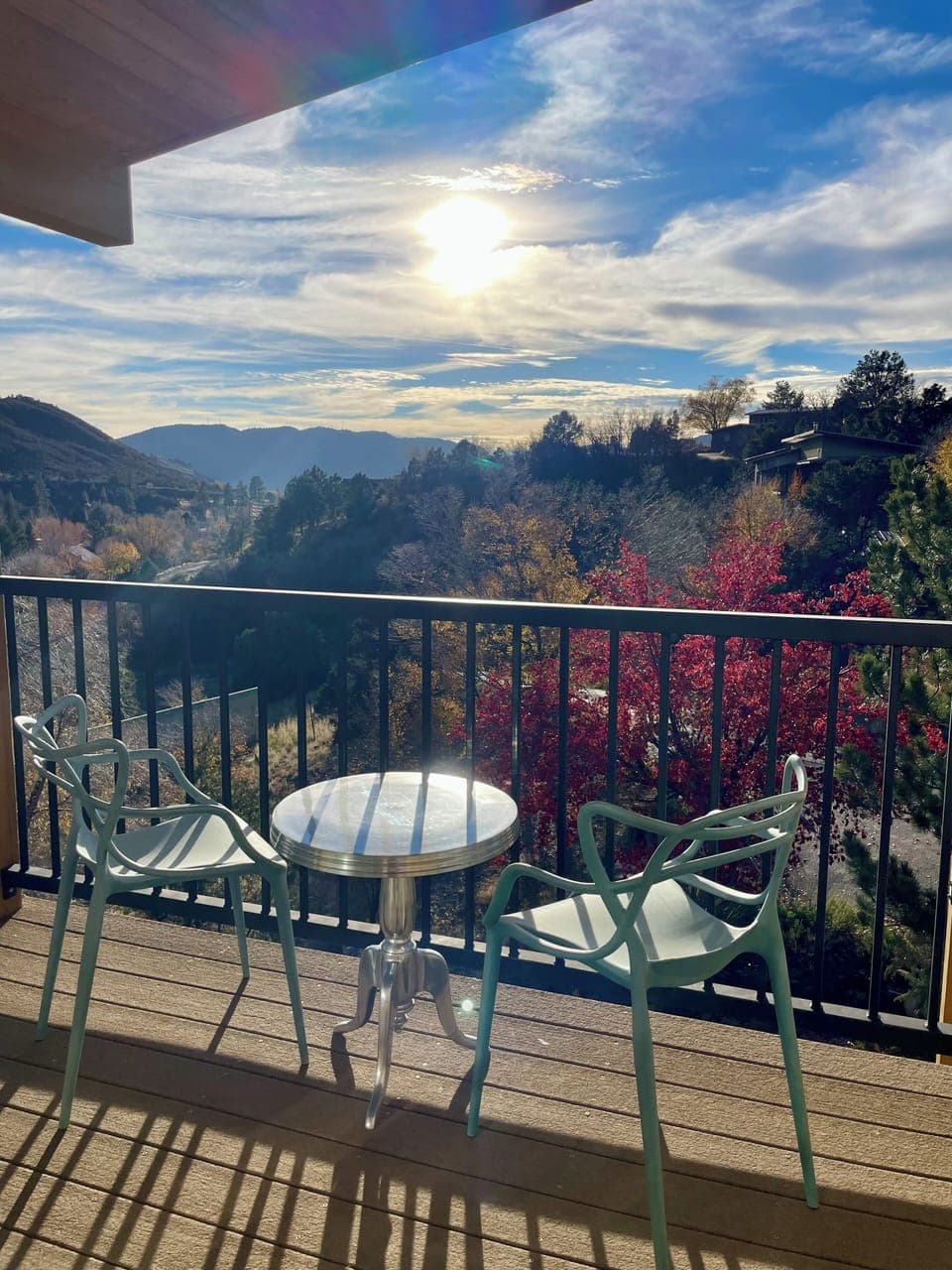 Coffee and a mountain sunrise, is there anything better?