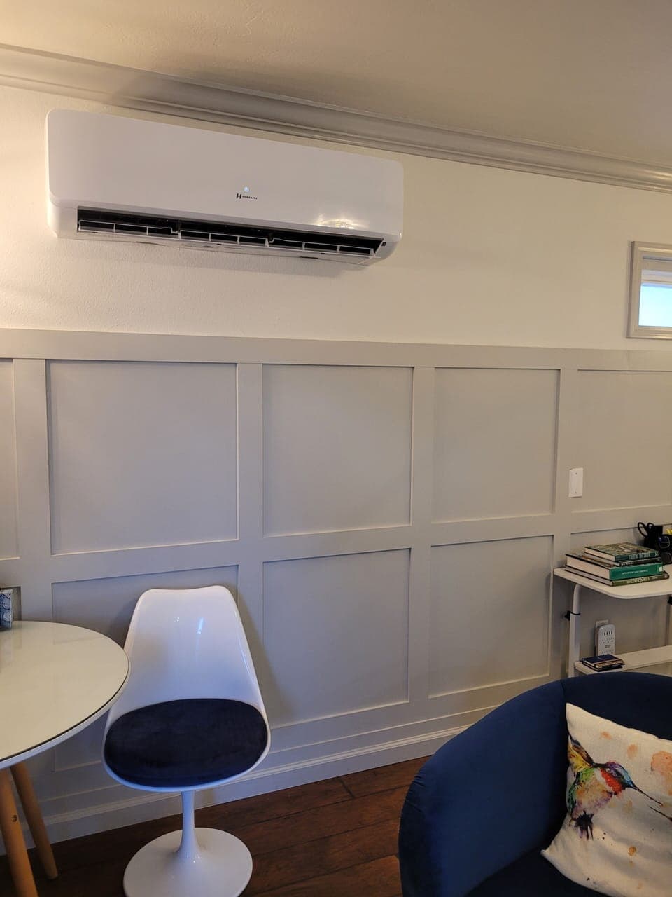 Mini-split a/c and heating unit