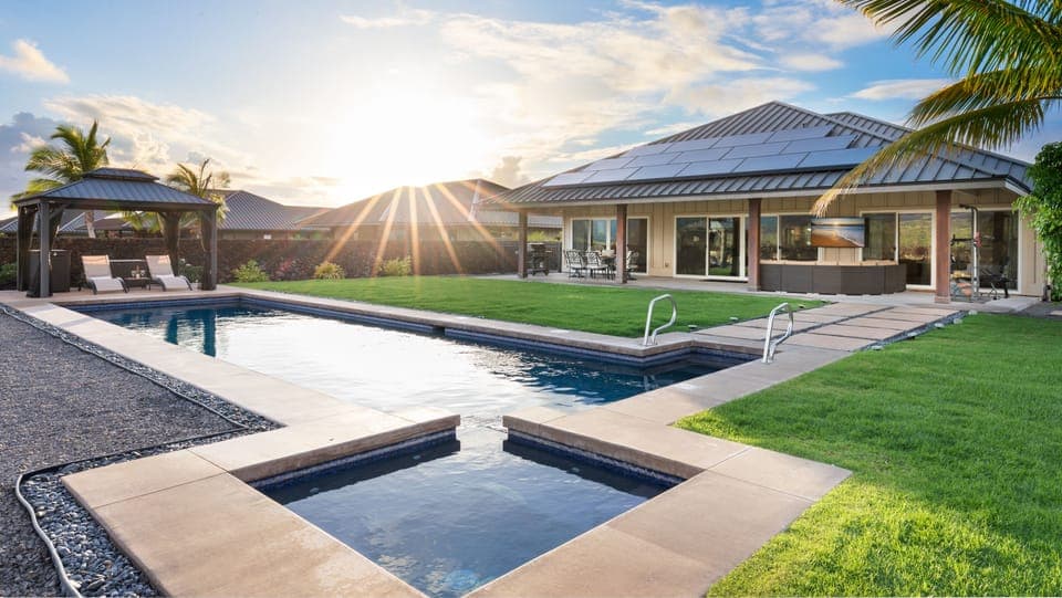 Welcome to 'Adventure Awaits' Villa.    Four bedroom home with private backyard, pool and spa close to beaches.