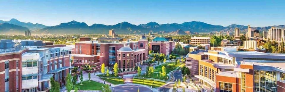 University of Nevada, Reno.
6 minute drive/ 2.7 miles.