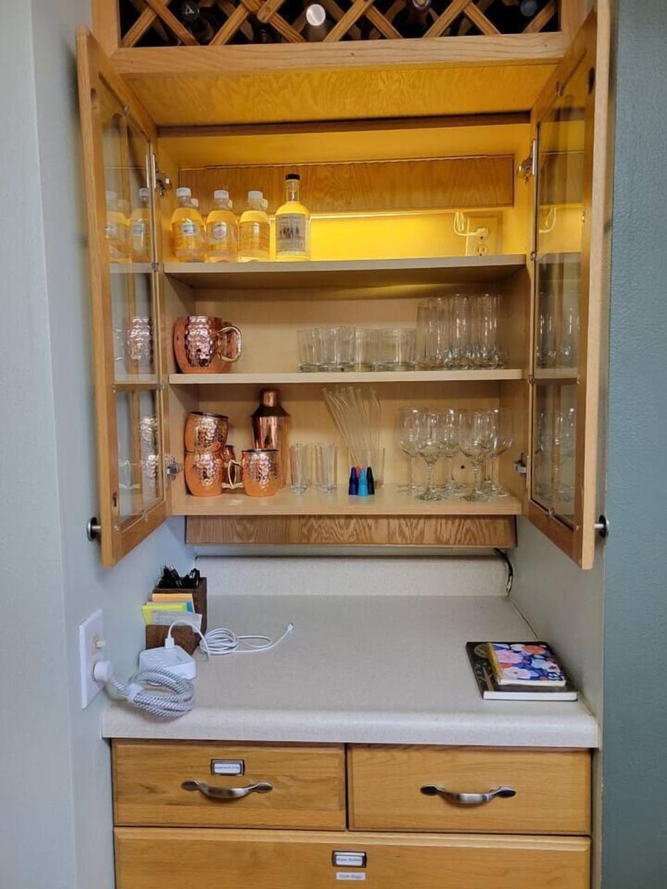 If cocktails are your thing, we've got your drinkware, and a shaker ready for you. 