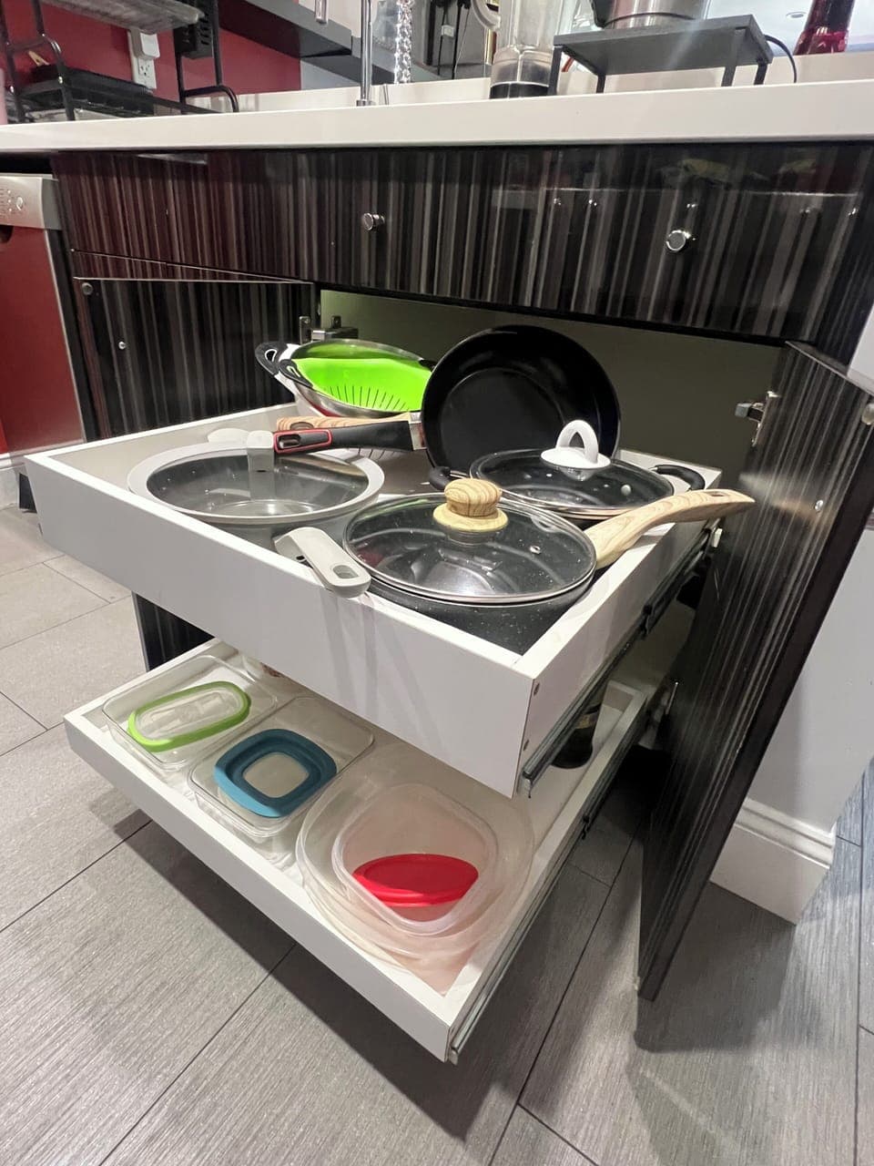 All the cookware pots, pans and storage containers you need to cook