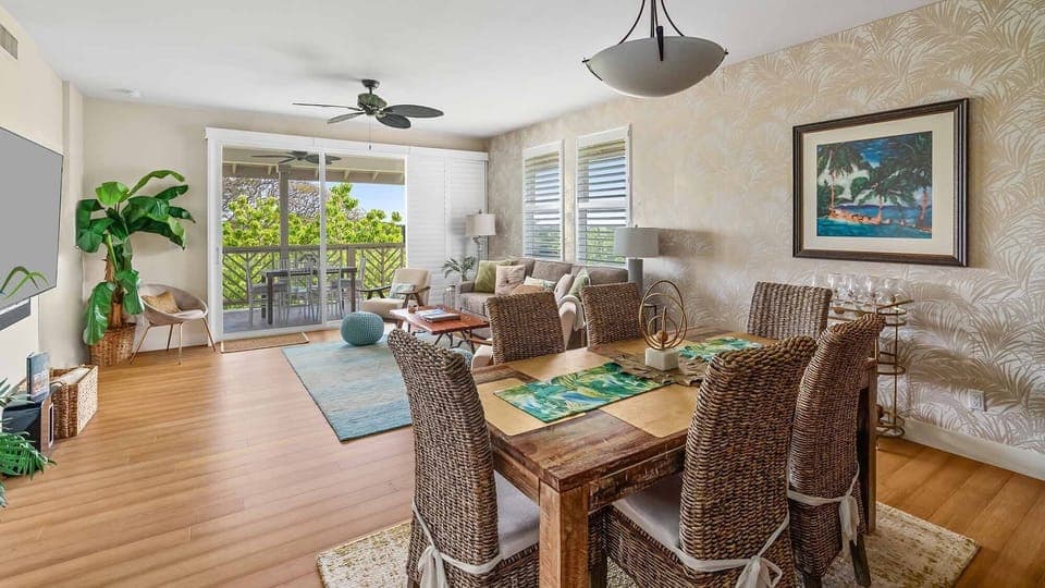 Pili Mai Resort at Poipu #13K - Dining Room - Parrish Kauai