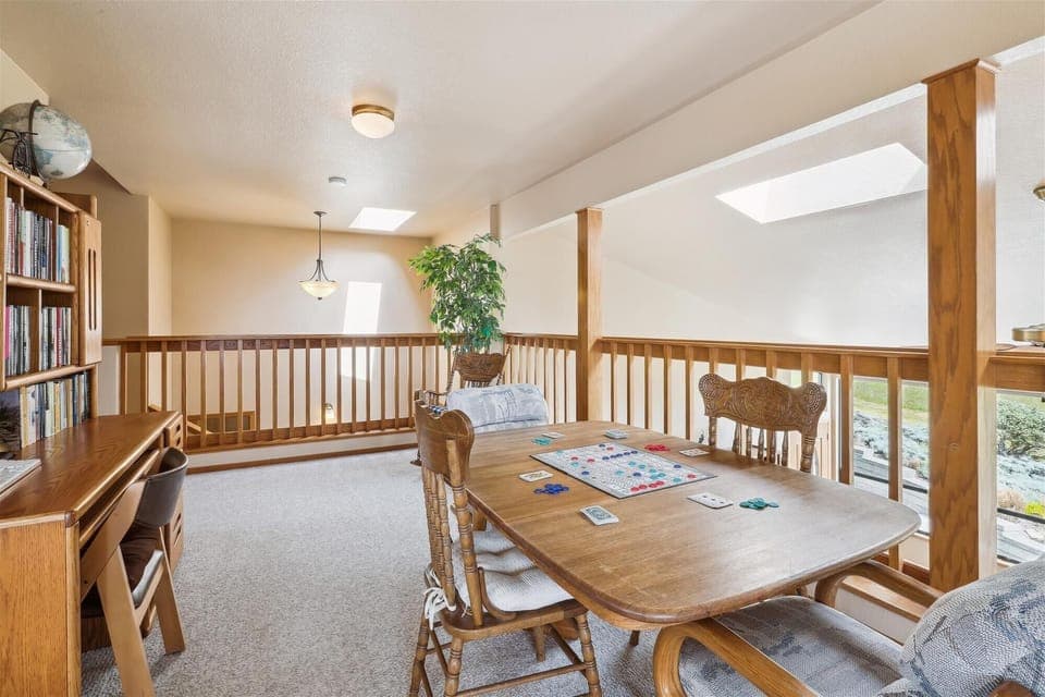 Enjoy a family game in the loft or get some work done in seclusion.