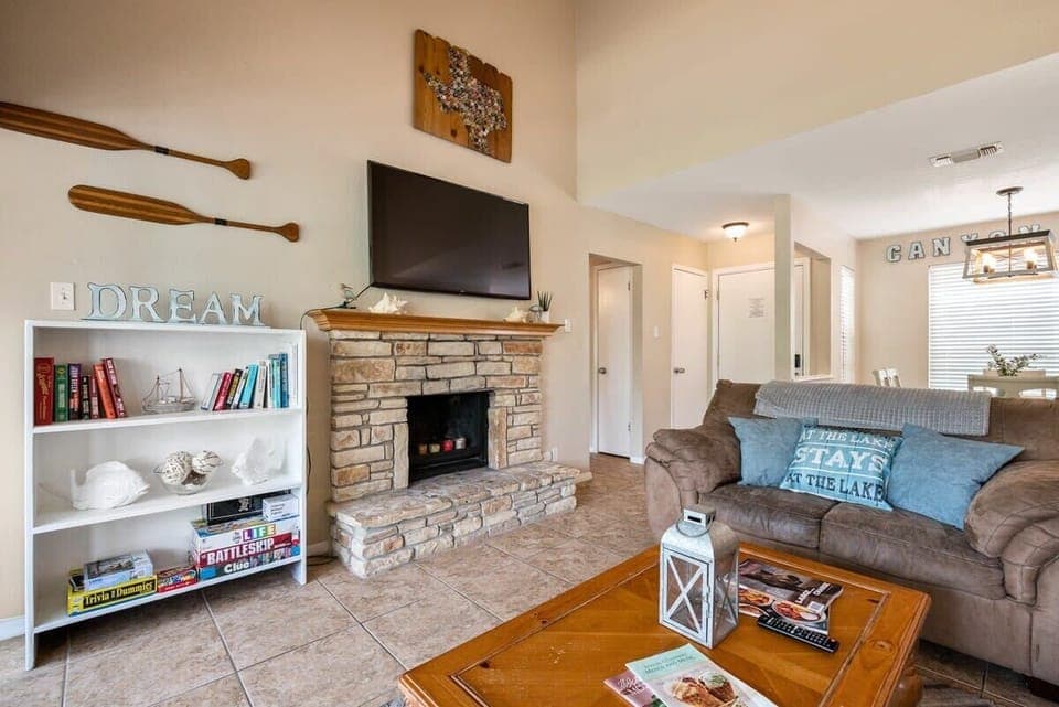 Gather around in our living space!