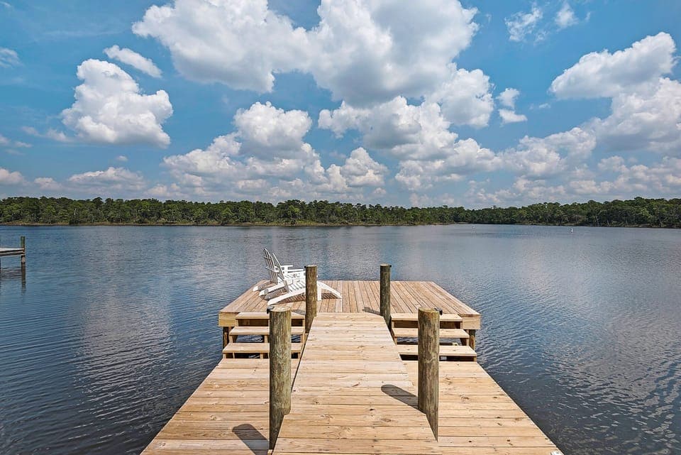Relax on the boat docks
