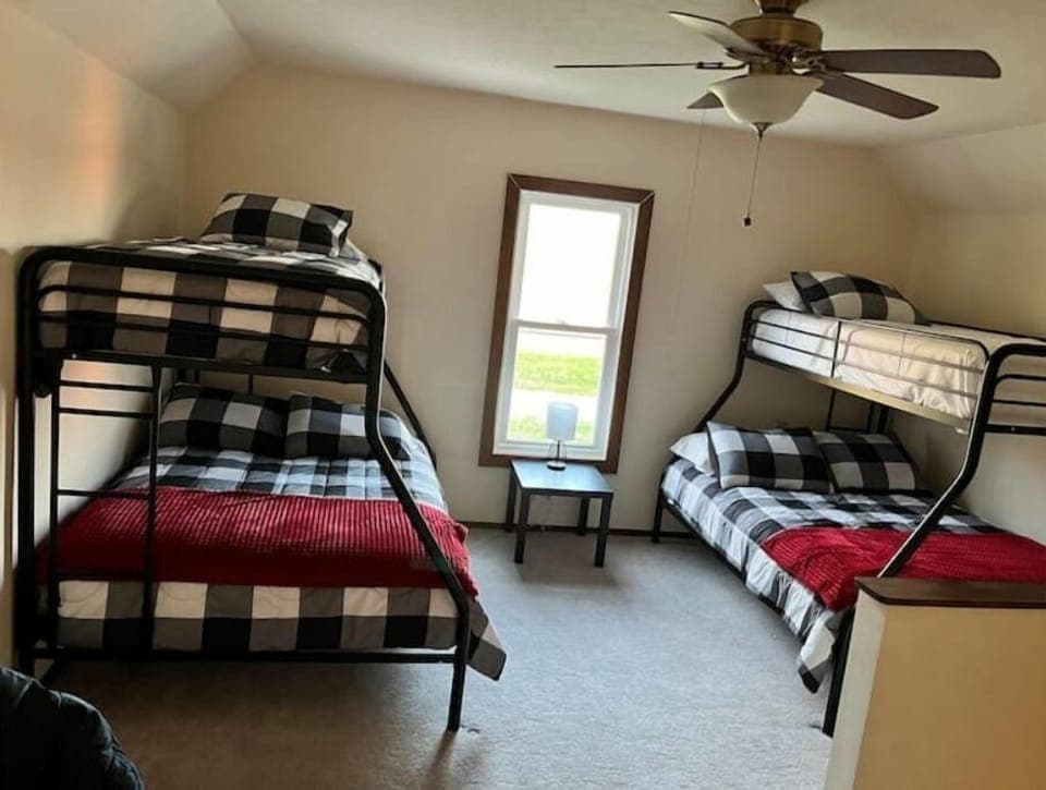 Open loft with bunkbeds