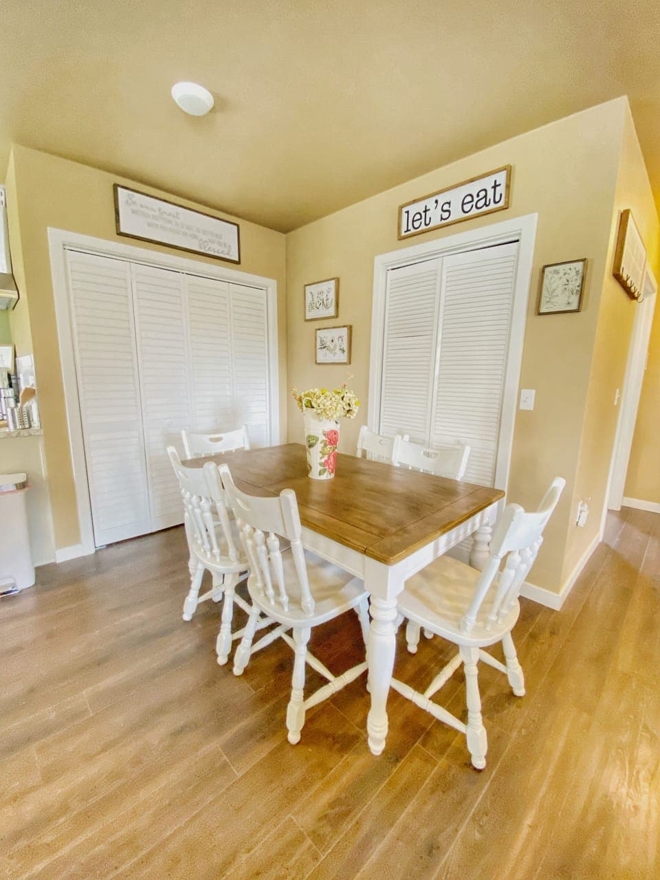 Dining room space. Seats 6.