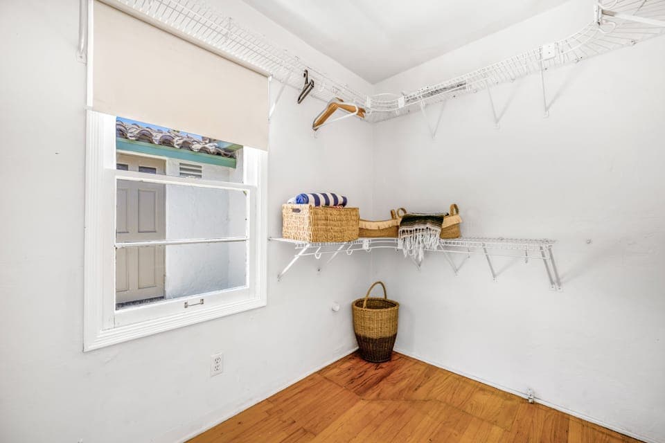 Plenty of storage! Walk in closet in the primary bedroom.
