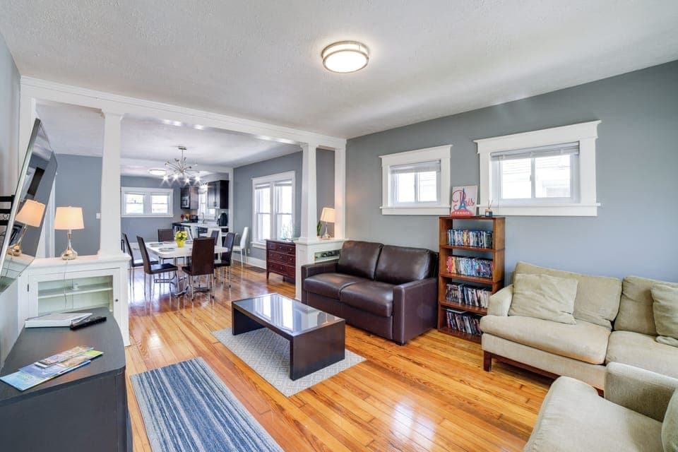 Michigan City Vacation Rental | 2BR | 1BA | 5 Exterior Steps Required