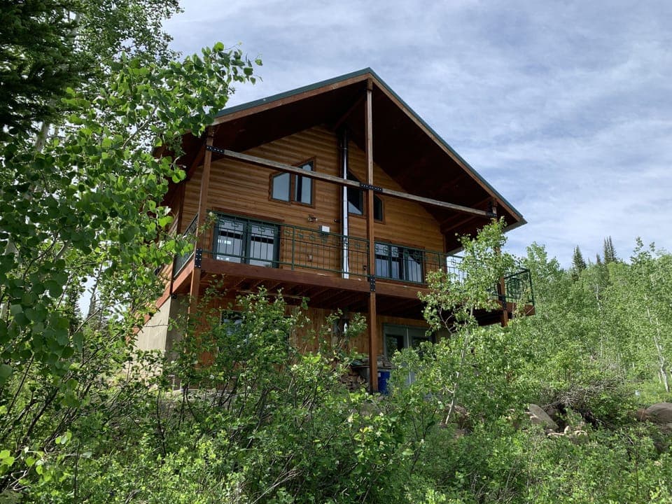 From the front of the cabin
