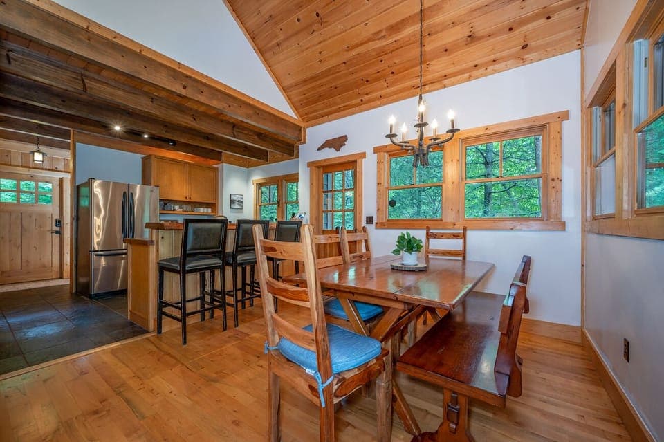 Living Room opens to Dining Area & Kitchen