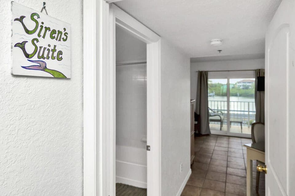 Master Suite Entrance (The Siren's Suite!)