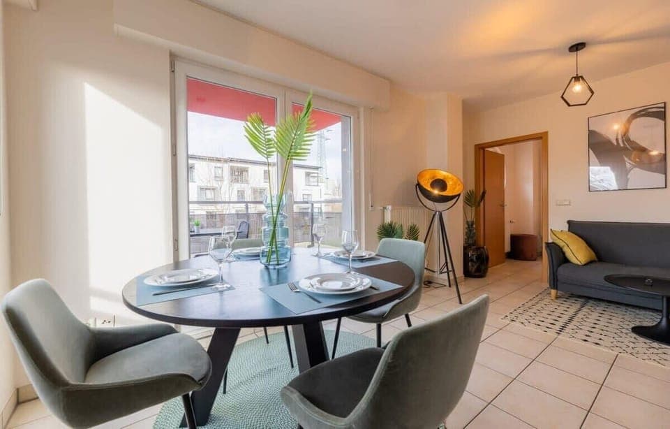 Dine in style with our elegant setup, perfect for memorable meals with loved ones.