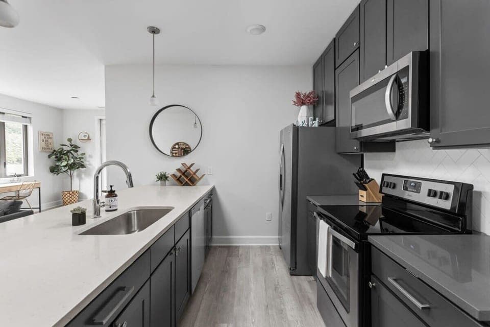 Fully equipped kitchen