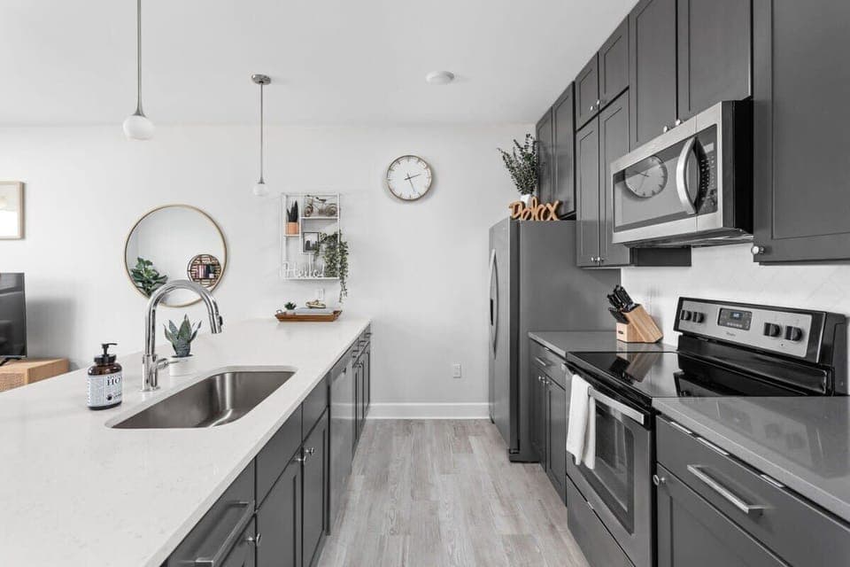 Fully equipped kitchen