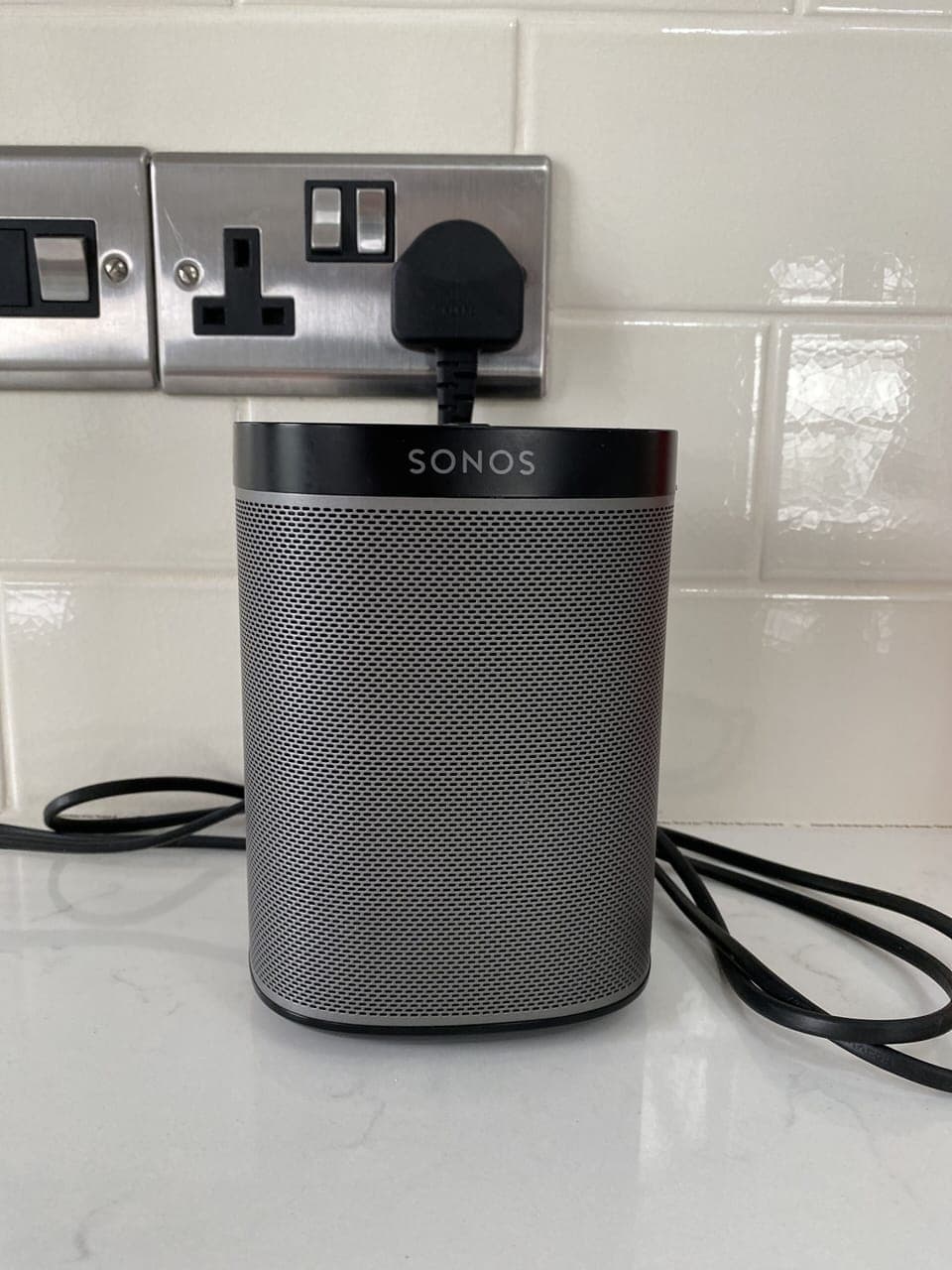 Delivering all your music and radio stations, our wonderful Sonos speaker.