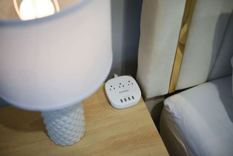 Bedside charging station for phones & devices