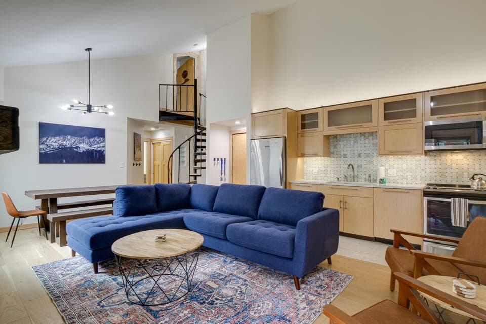 Keystone Vacation Rental | 2BR | 2BA | 1,045 Sq Ft | Stairs Required