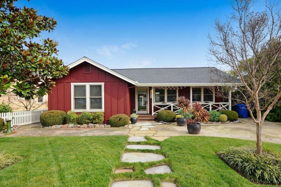 Red Downtown Farmhouse