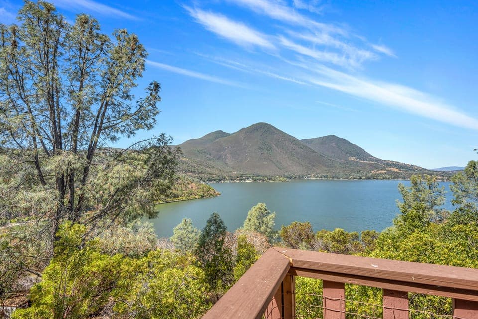 View of Clear Lake from the upper deck.