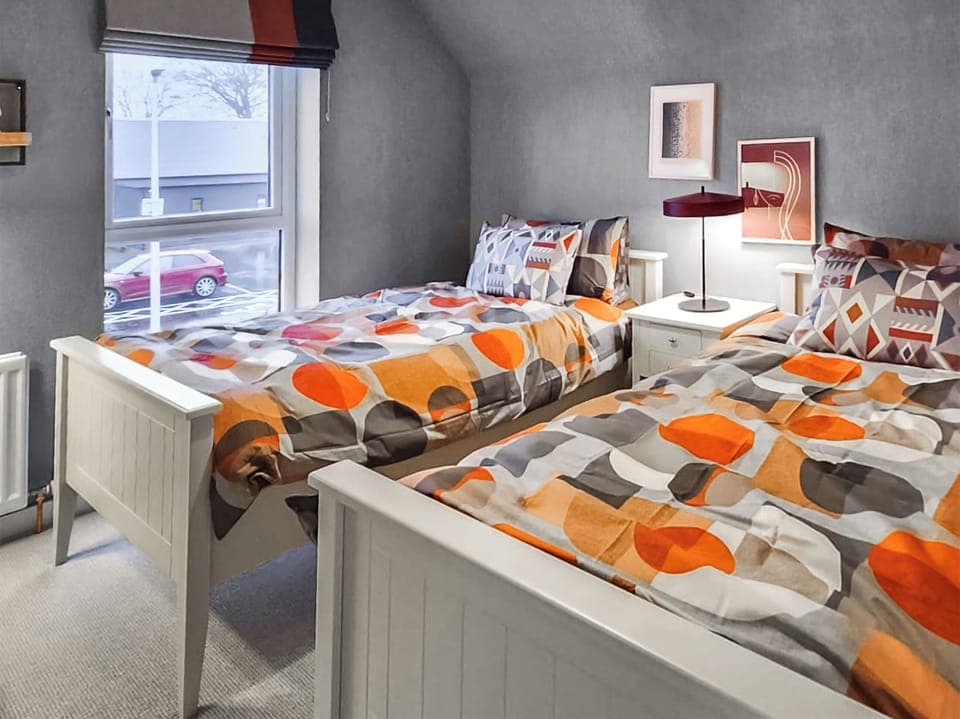 Twin bedroom | Miller Time, Croy, near Inverness