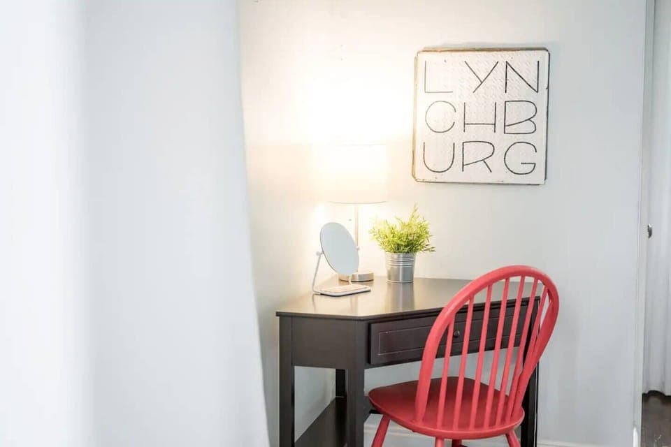 Perfect for those who need to work or study during their stay.
