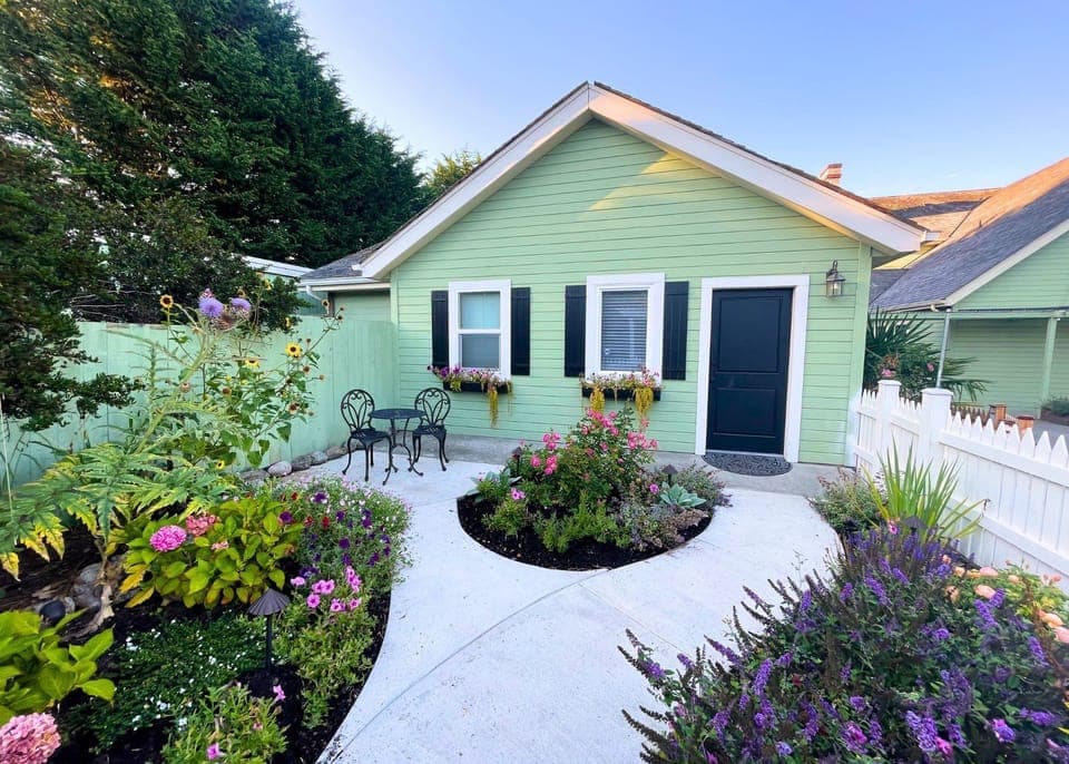 Enjoy your very own cottage garden.