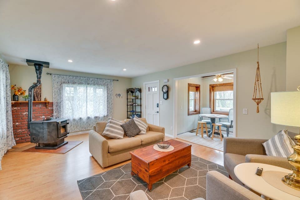 Canandaigua Vacation Rental | 3BR | 2BA | 1,600 Sq Ft | Stairs Required