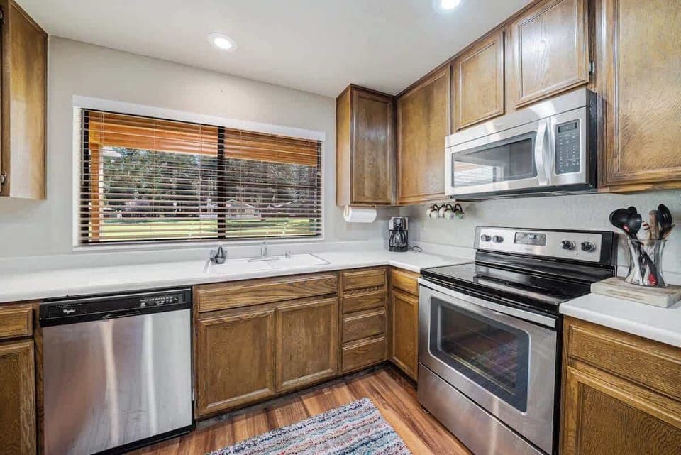 stainless steel appliances